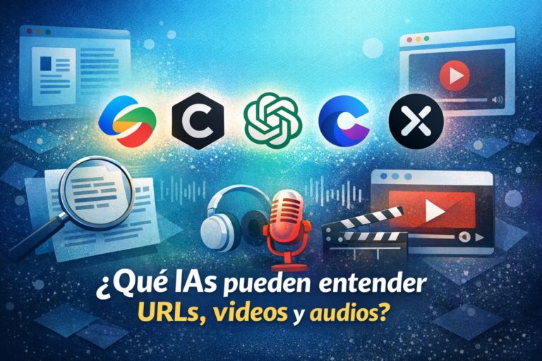 🚀 Nuevo artículo: ¿Qué IAs pueden entender URLs, vídeos y audios?