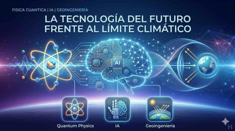 Física Cuántica, IA y Geoingeniería: La tecnología del futuro frente al límite climático